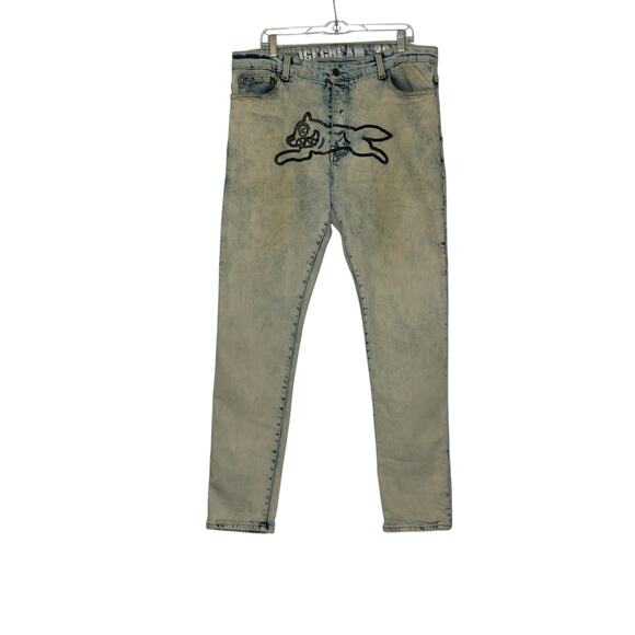 Billionaire Boys Club Ice Cream running dog straight leg jeans size 38 - Picture 15 of 16